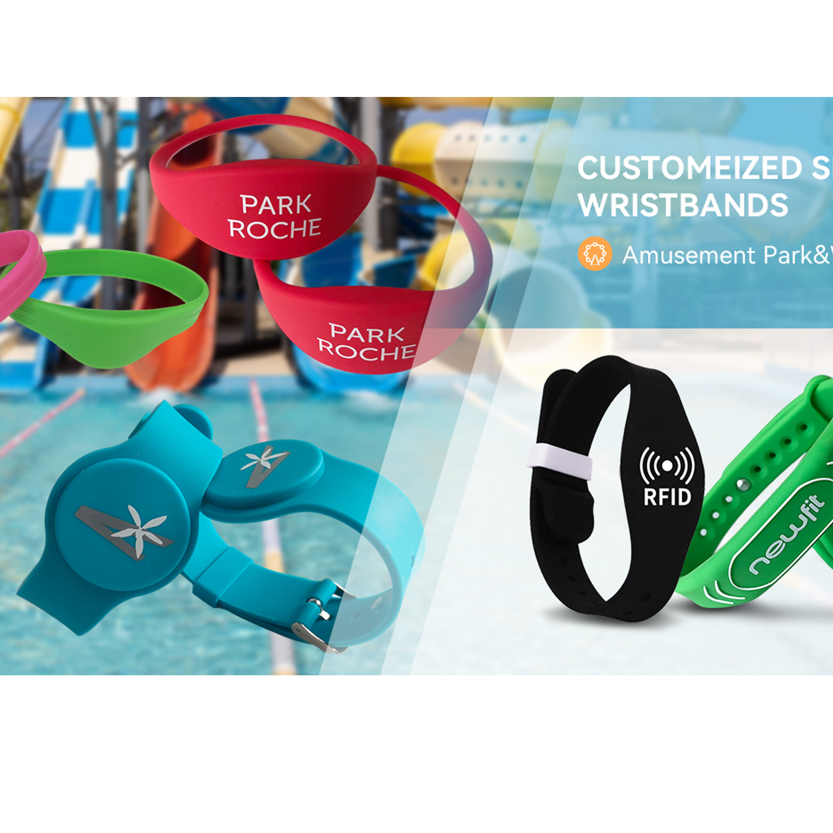 RFID Silicone Wristband Application