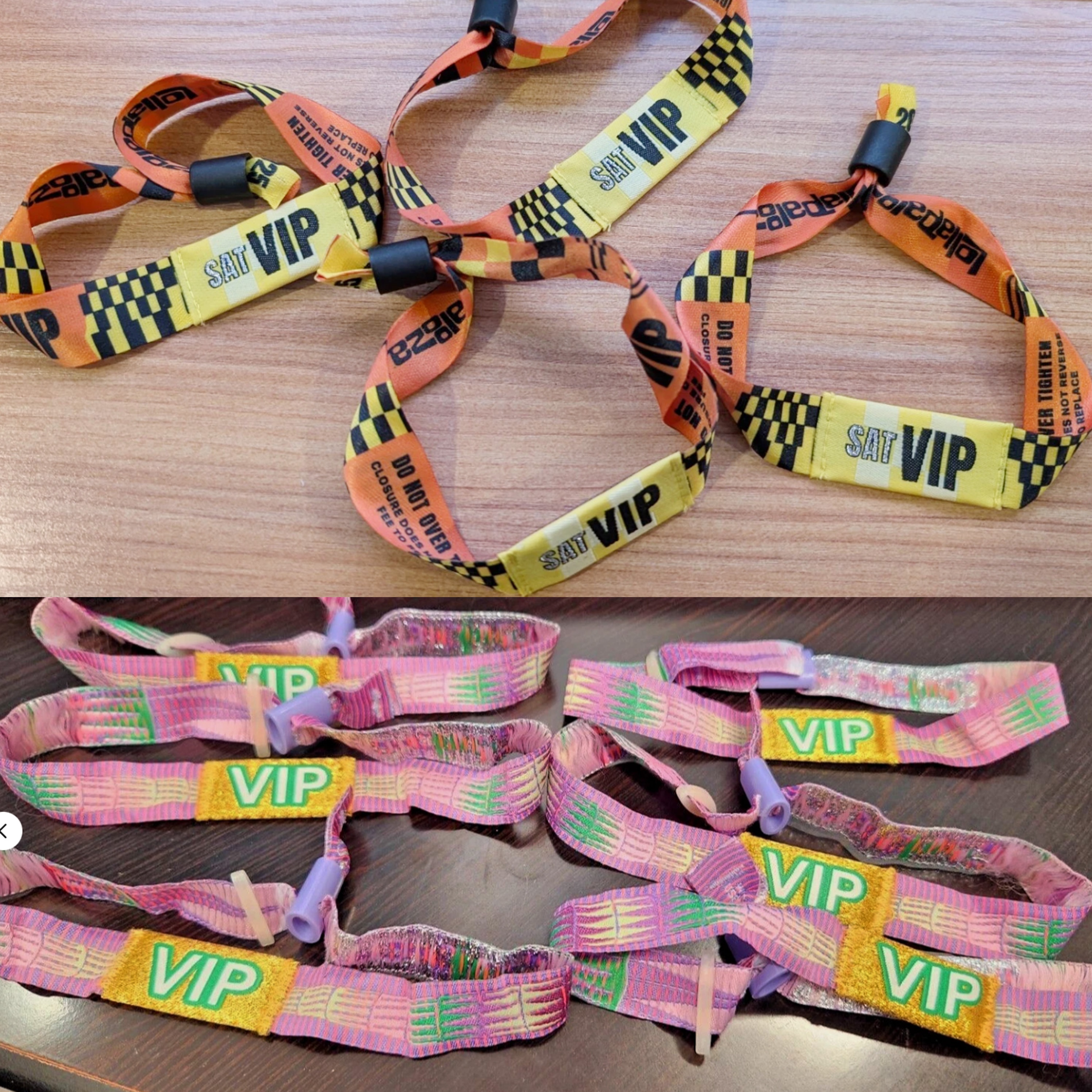 RFID Smart Music Festival Tickets with Wristbands